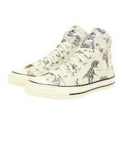 コンバース（CONVERSE）スニーカー キャンパスシューズ オールスター エイジド DP HI ジュラシック・パーク N アイポリー 31315570