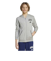 アディダス(adidas)キッズ シーズナル エッセンシャルズ カレッジ タイポグラフィ フルジップ パーカー KLH29-JW2388