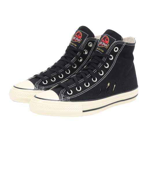 コンバース(CONVERSE)スニーカー キャンパスシューズ オールスター エイジド RL HI ジュラシック・パーク B ブラック 31315560