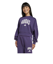 アディダス（adidas）キッズ エッセンシャルズ カレッジ タイポグラフィ フレンチテリースウェット KLH31-JV7379