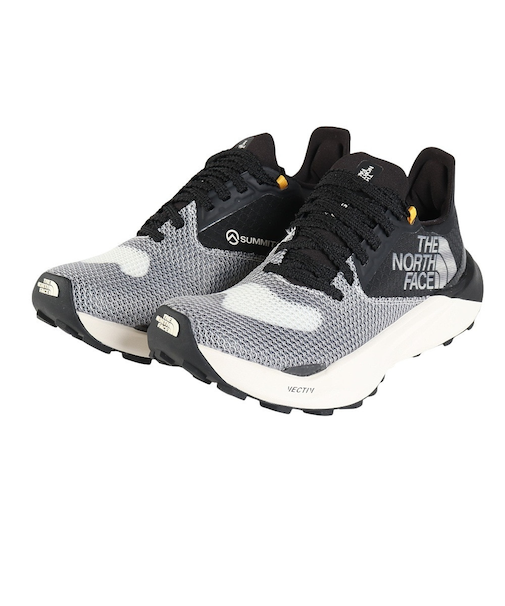 ザ・ノース・フェイス（THE NORTH FACE）ランニングシューズ トレランシューズ サミット ベクティブ スカイ ホワイト ブラック NFW02404 …