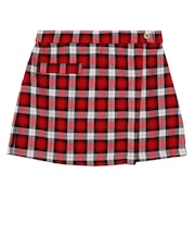 アバクロンビー&フィッチ(Abercrombie & Fitch)ジュニア ガールズ PLAID ラップ スカート 43AK44-RCW