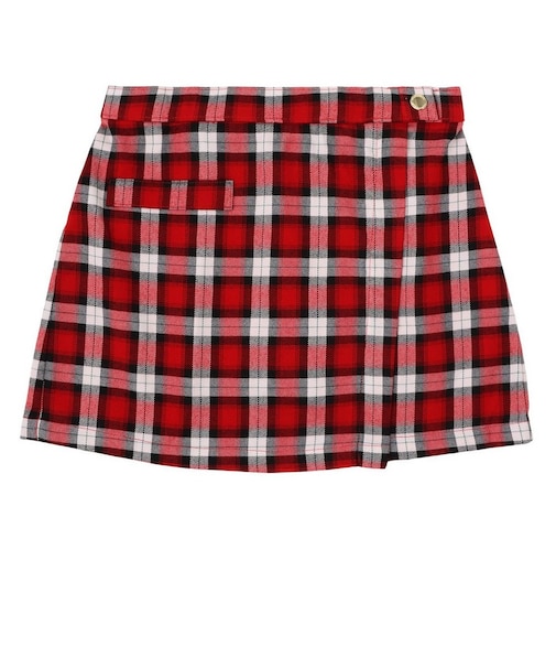 アバクロンビー&フィッチ（Abercrombie & Fitch）ジュニア ガールズ PLAID ラップ スカート 43AK44-RCW