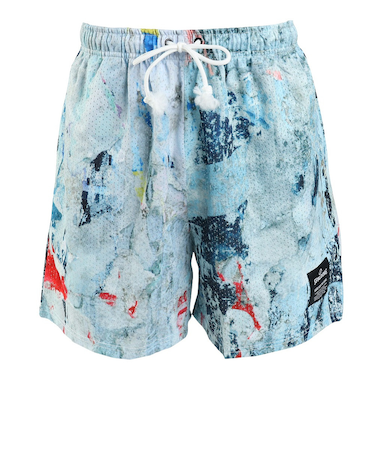 スポルディング（SPALDING）バスケットボールウェア メッシュパンツ グランジウォール SMP25123GR