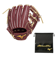 ミズノ（MIZUNO）硬式用グラブ 内野手用 野球グローブ 一般 ミズノプロ 限定モデル 1AJGH33223 6880 お一人様一点まで