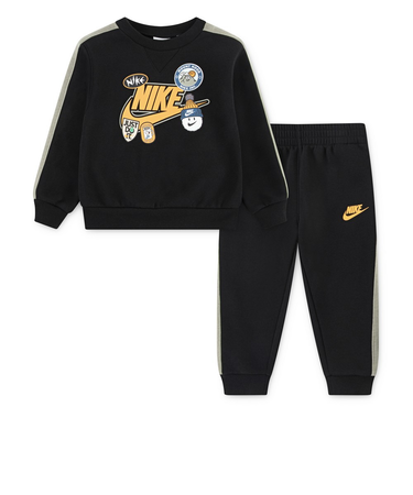 ナイキ（NIKE）ジュニア ボーイズ フリース パンツ 上下セット 76N497-023