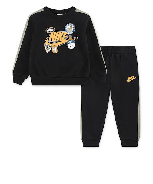 ナイキ（NIKE）ジュニア ボーイズ フリース パンツ 上下セット 76N497-023