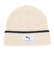 プーマ(PUMA)帽子 ニットキャップ CLASS ミッドクラウン 白 アイボリー 02641301 シンプル 防寒小物 あったか
