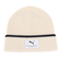 プーマ（PUMA）帽子 ニットキャップ  CLASS  ミッドクラウン 白 アイボリー 02641301 シンプル 防寒小物 あったか