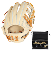 ミズノ（MIZUNO）硬式用グラブ 内野手用 野球グローブ 一般 ミズノプロ 限定モデル 1AJGH33213 8049 お一人様一点まで