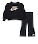 ナイキ（NIKE）ジュニア ガールズ WILD WARMTH ロゴ レギンス 上下セット 26N517-023