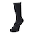 ダンスキン（DANSKIN）靴下 リブソックス 黒 23センチ DA9233401 K 吸汗性 クルー丈 アーチサポート メッシュ