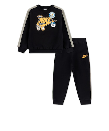 ナイキ(NIKE)ジュニア ボーイズ フリース パンツ 上下セット 86N497-023