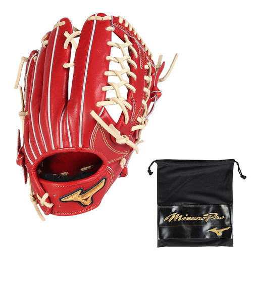 ミズノ（MIZUNO）硬式用グラブ 外野手用 野球グローブ 一般 ミズノプロ Classic 限定カラー 1AJGH33107 4680 お一人様一点まで