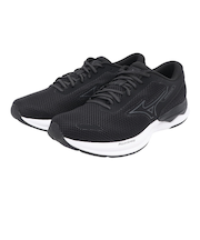 ミズノ（MIZUNO）ランニングシューズ ジョギングシューズ ウエーブリボルト 3 ブラック グレー J1GC231401 スニーカー