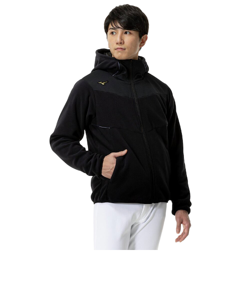 ミズノ（MIZUNO）野球ウェア ミズノプロ フリースフーディ 厚手 12JECK2709