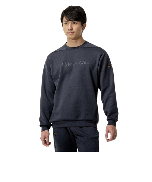 ミズノ（MIZUNO）野球ウェア ミズノプロ ストレッチスウェット 丸首 12JECK7810
