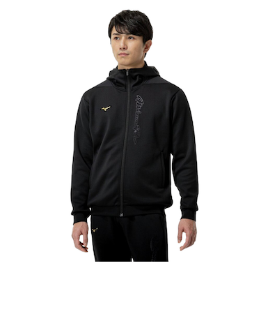 ミズノ(MIZUNO)野球ウェア ミズノプロ ストレッチスウェットフーディ 12JECK7909