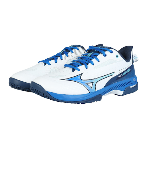 ミズノ（MIZUNO）クレー/砂入り人工芝コート用 テニスシューズ ウエーブエクシード5 WIDE OC 61GB231329