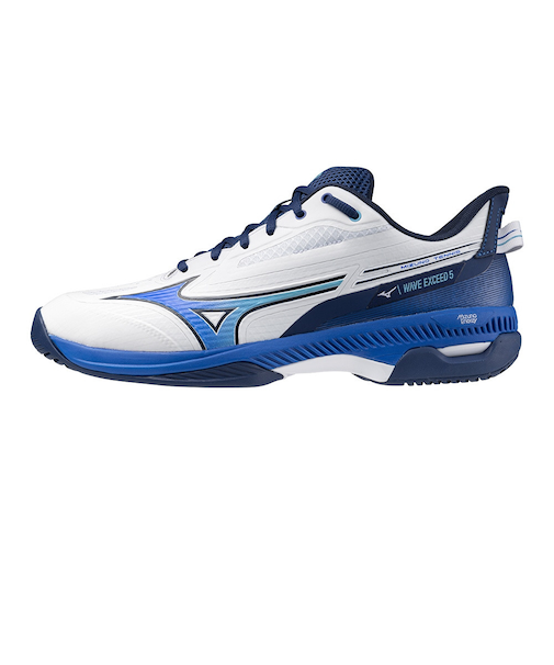 ミズノ（MIZUNO）オールコート用 テニスシューズ ウエーブエクシード5 WIDE AC 61GA231529
