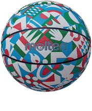 モルテン（molten）バスケットボール 5号球 グラフィックボール 24 B5F3600-2