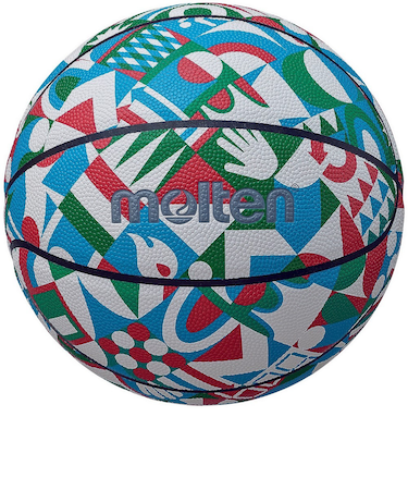 モルテン（molten）バスケットボール 5号球 グラフィックボール 24 B5F3600-2