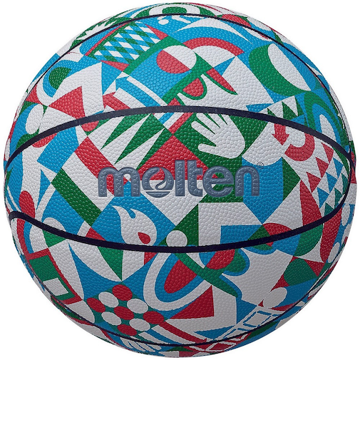 モルテン（molten）バスケットボール 5号球 グラフィックボール 24 B5F3600-2