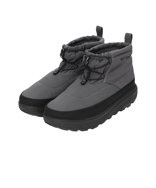 コロンビア（Columbia）イエローテイル ショーティー ウォータープルーフ オムニヒート ブーツ グレー YU2743 021 カジュアルシューズ