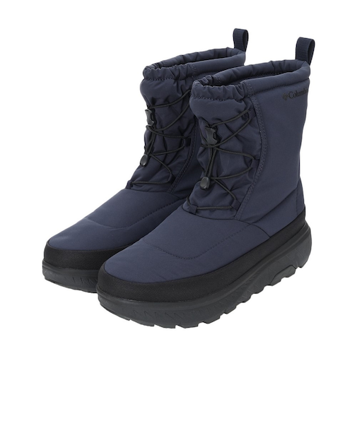 コロンビア(Columbia)イエローテイル ブーツ ウォータープルーフ オムニヒート ネイビー YU2586 492 カジュアルシューズ
