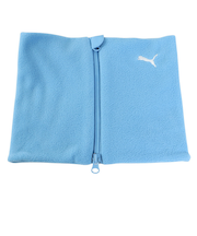 プーマ（PUMA）ネックウォーマー ジップ 2 ライトブルー 05493502 防寒 裏起毛 フリース素材