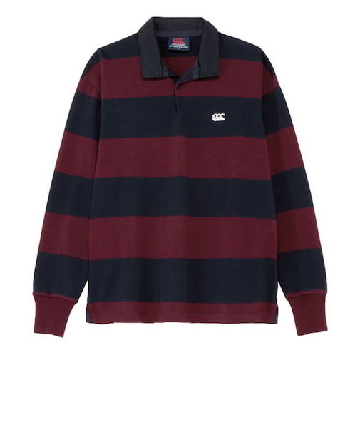 カンタベリー(canterbury)ロングスリーブ 4インチストライプ ラグビージャージー RA425155 69