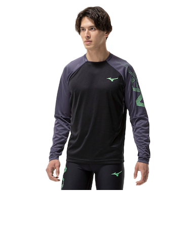 ミズノ（MIZUNO）陸上ウェア シャツ N-XTロングTシャツ 長袖 U2MAC50109