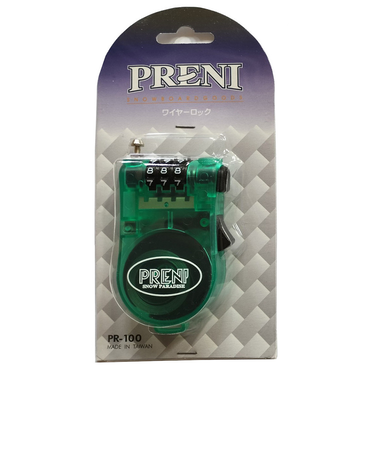 ウチヤマ（UCHIYAMA）ワイヤーロック 26 KT PR-100GRN