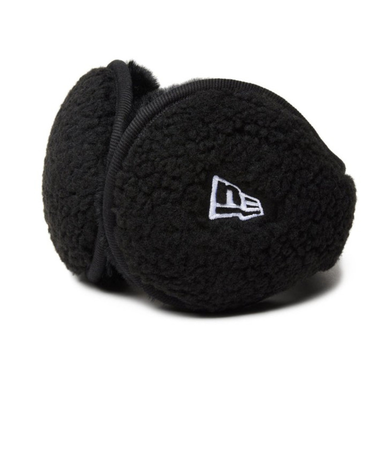 ニューエラ（NEW ERA）イヤーマフ ボアフリース 黒 14311566 耳当て 防寒