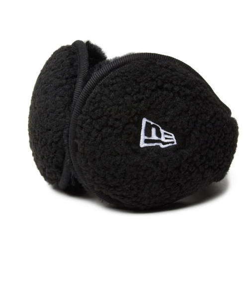 ニューエラ（NEW ERA）イヤーマフ ボアフリース 黒 14311566 耳当て 防寒