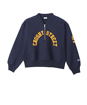 チャンピオン-ヘリテイジ(CHAMPION-HERITAGE)ウィメンズ リバースウィーブ ハーフジップ スウェットシャツ CW-C004 386