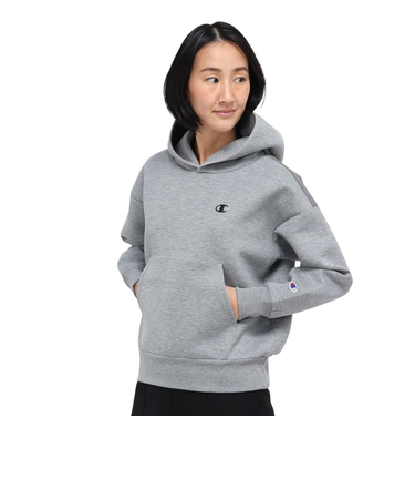 チャンピオン（CHAMPION）テックウィーブ 3LS フーデッドスウェットシャツ CW-CS101 070