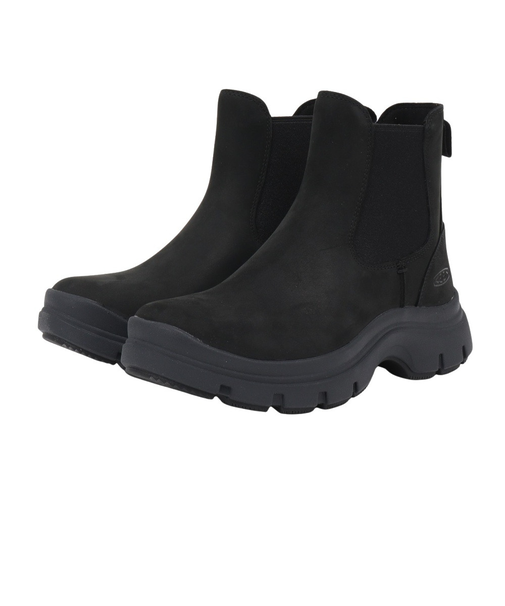 キーン（KEEN）カジュアルシューズ コーサ チェルシー ブーツ ブラック 1031148 スリップオン シューズ