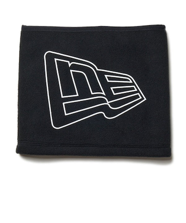 ニューエラ（NEW ERA）フリース ネックウォーマー フラッグロゴ アウトライン 14311559