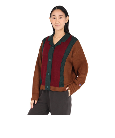 チャンピオン-ヘリテイジ（CHAMPION-HERITAGE）ウィメンズ ニットカーディガン CW-C007 860