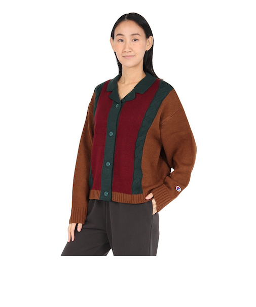 チャンピオン-ヘリテイジ（CHAMPION-HERITAGE）ウィメンズ ニットカーディガン CW-C007 860