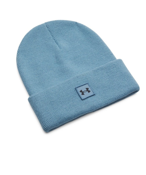 アンダーアーマー（UNDER ARMOUR）ニットキャップ UA ハーフタイム カフ ビーニー ブルーグレー 1373155 418 ニット帽 防寒
