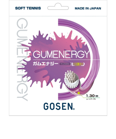 ゴーセン（GOSEN）ソフトテニスストリング ガムエナジー SSGE11MP