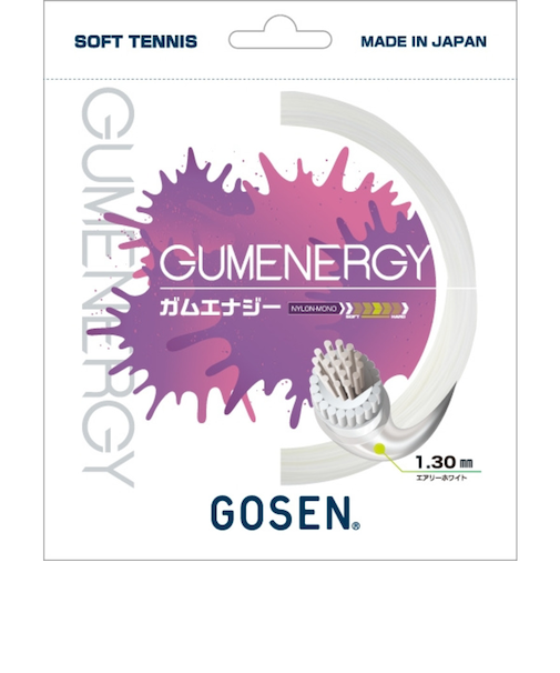 ゴーセン（GOSEN）ソフトテニスストリング ガムエナジー SSGE11AW