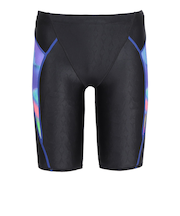 スピード（SPEEDO）競泳水着 水泳 フレックスシグマカイハイウエスティドジャマー WA承認モデル 黒×青 S-LLサイズ SC62552F BL レーシング