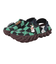 クロックス（crocs）サンダル 「鬼滅の刃」 炭治郎 エコー クロッグ グリーン ブラック 212434-90H スポーツサンダル