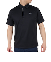 アンダーアーマー（UNDER ARMOUR）ゴルフウェア ポロシャツ メンズ テックポロシャツ 1290140 BLK/GPH/GPH GO