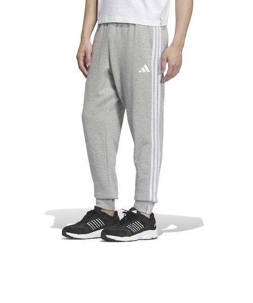 アジャスタブルパンツ　グレー　L アディダス（adidas）エッセンシャルズ プラス レギュラーフィット