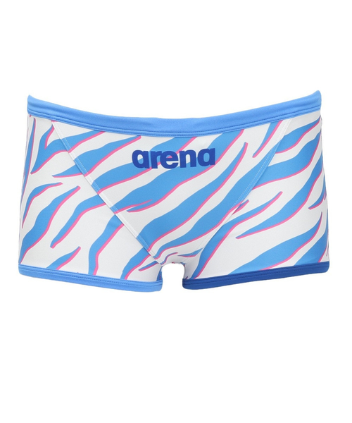 アリーナ（ARENA）競泳水着 水泳 トレーニングスパッツ 白×青 S-LL