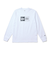 ニューエラ（NEW ERA）長袖 コットン Tシャツ Pattern Box Logo レギュラーフィット 14682713